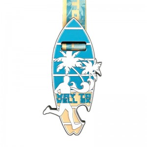 Gedenkmedaillen Sportmedaillen und Bänder zum Laufen