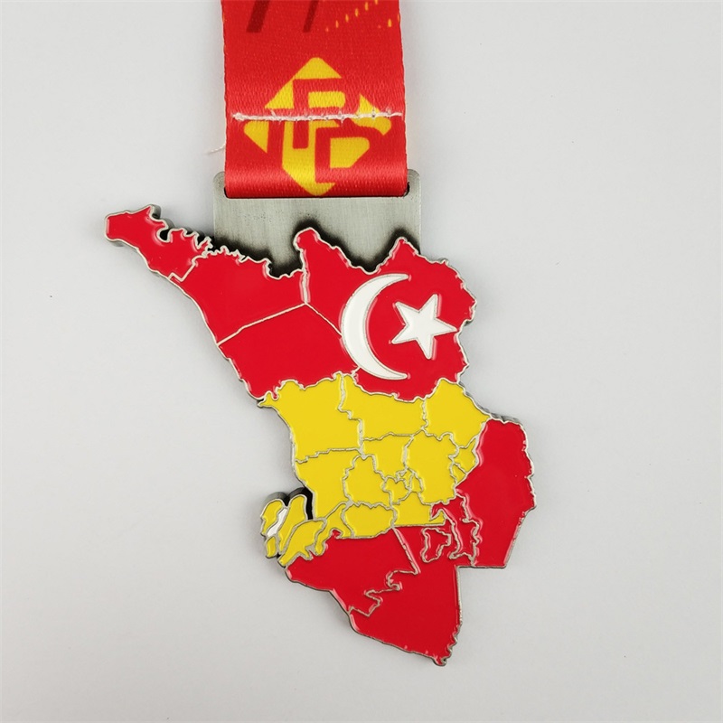 GAG -Medaillenhersteller Custom Personalisierte billige Auszeichnungen Auszeichnung Metall 3D Gold Plated Sports Race Medal