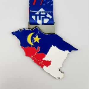 Metal Awards Geschenkgroßhandel Hersteller plattierte Gold Silber Kupfermedaillen Gold Silber