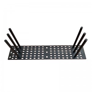 Hochwertiges schwarzes Pulversprühstahl -Schwimmhalterung mit abnehmbarer Stützstange