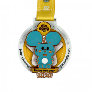 Benutzerdefinierte Medaillen Emaille Running Medal Inhaber