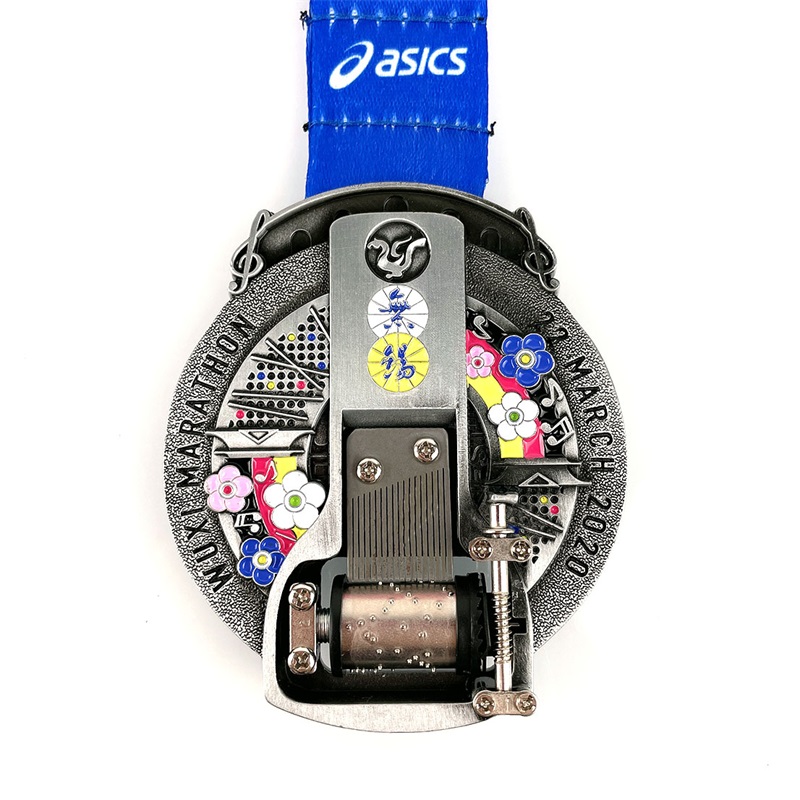Speziales Design Custom Metall Graviertes billiges Sport Emaille Medaille Die Gussmedaillen
