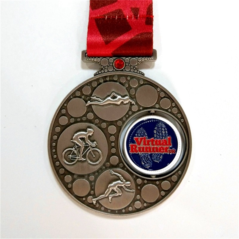 Metal Custom Making jeder Form Sportspreis Medaillen mit Ihrem eigenen Design 3D -Logo