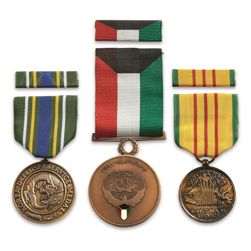 Gag Wholesale Competitive Custom Award Medaillion US Military Ehrenmedaille mit Stripe Short Ribbon Bar