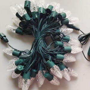 Smart C9 Strawberry Christmas Light Set wasserdichte LED Magie Farbe Weihnachtslicht Schnur Outdoor