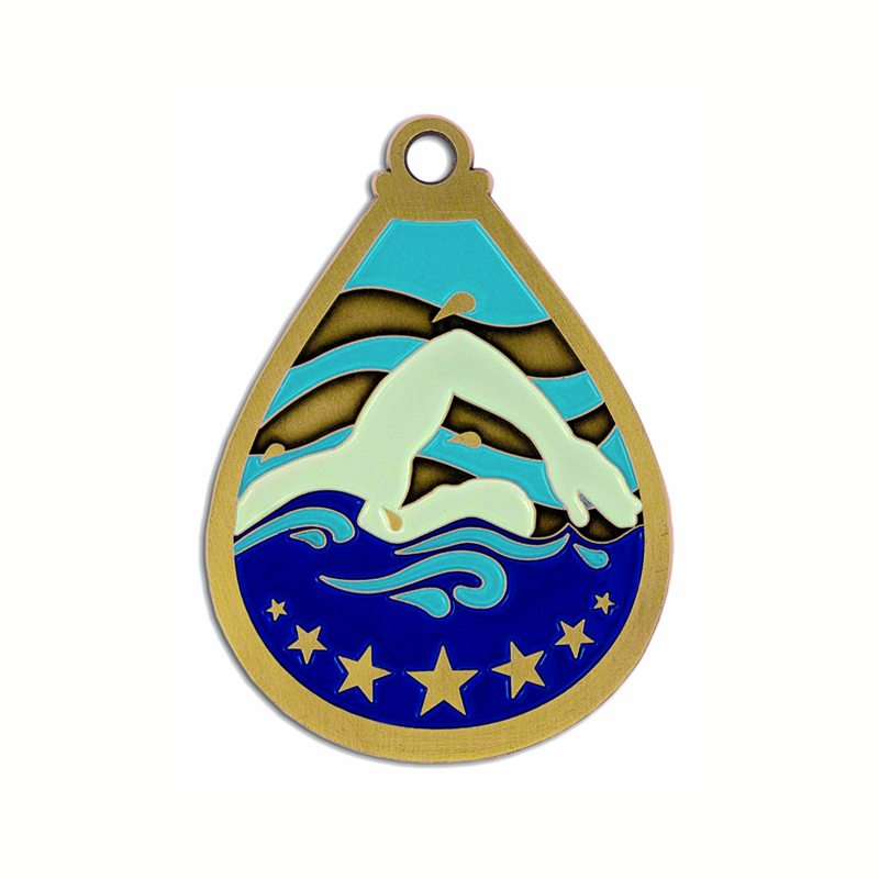 Benutzerdefinierte Medaillen Design für Schwimmmedaillen