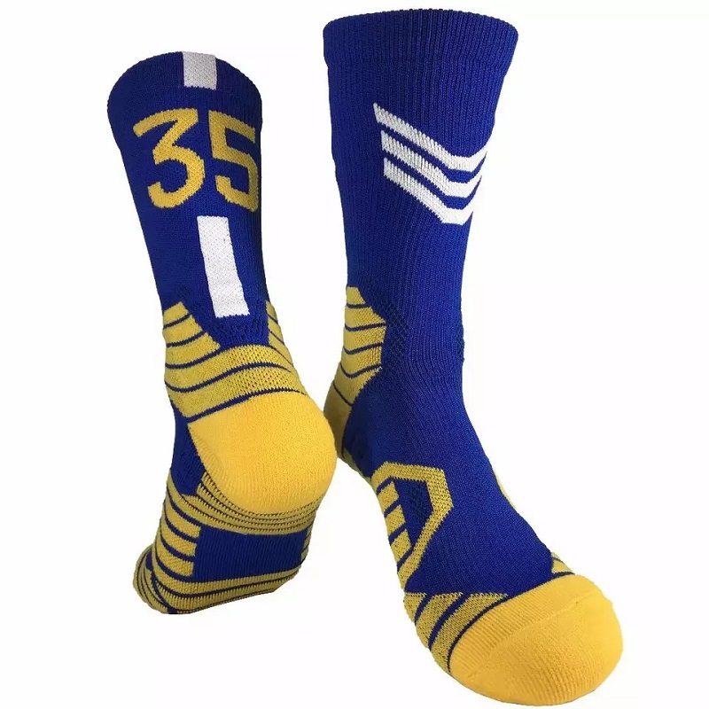 Wholesales hochwertige Crew Custom Design Socken Baumwollbasketball Sportsocken