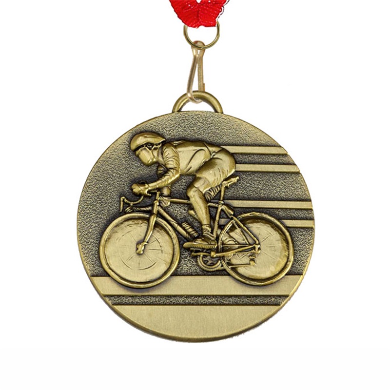 Custom Design Award Trophies Challenge Metallmedaille Radsportmedaillen für Kinder