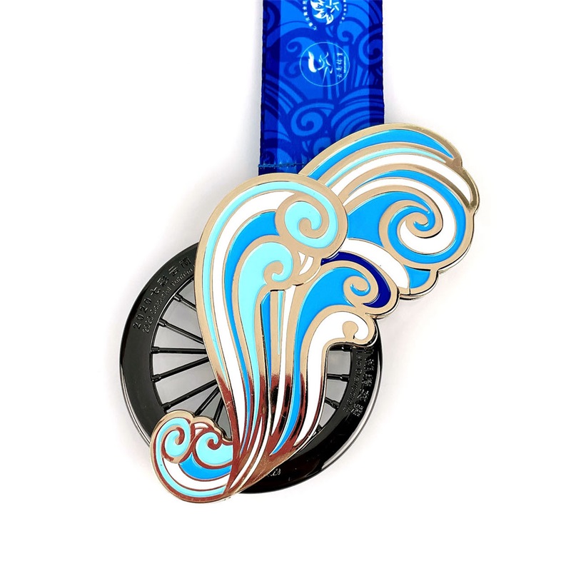 Neue Custom Metal Metal 3D Cycle Series Race Bike Medal