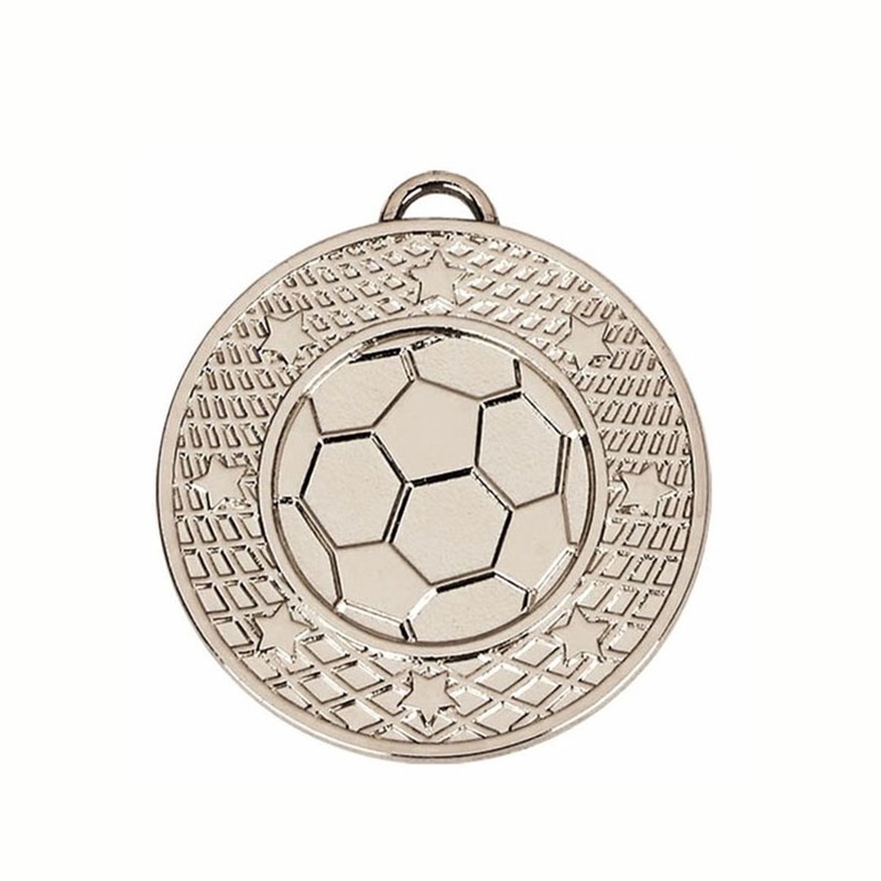 Fußballmedaillon Weltmedaille Fußballmedaille Football Cup Medaille