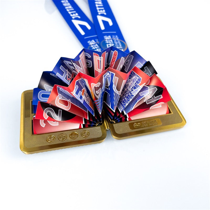Custom Gold Metal Marathon Medaillen Marathon Medaille Customized