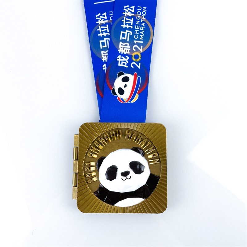 Custom Gold Metal Marathon Medaillen Marathon Medaille Customized