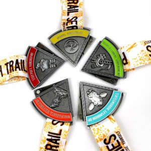 Günstige Custom Metal Awards -Kombinationmedaille