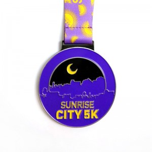 Custom Halloween Medal Halloween Run Medaillen Nacht Run Medaillen Finisher Medaillen Marathon Medaillen