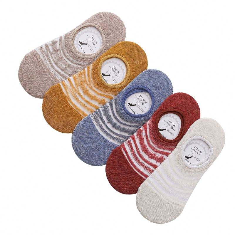 Großhandelneue Sommerwomens Invisible Socken dünne atmungsaktive Socken