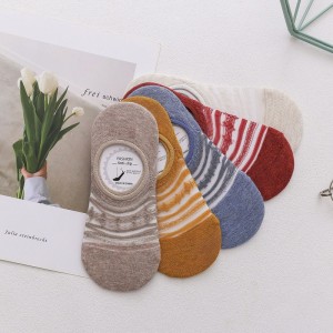 Großhandelneue Sommerwomens Invisible Socken dünne atmungsaktive Socken