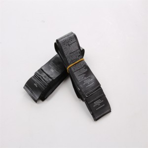 Hochwertiger Seidenschadendruckmarke, maßgeschneiderte Druckmarke