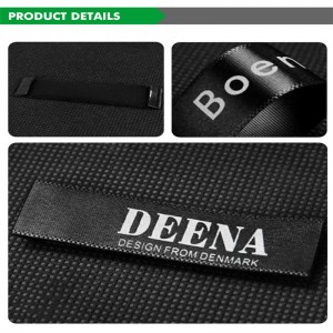 Gewebte Markierung hochwertiger Anpassung der gewebten Marke