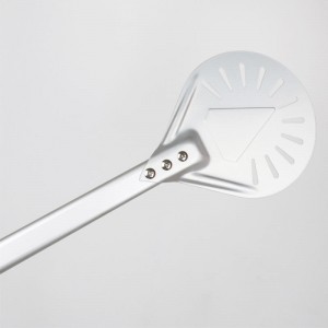 7 -Zoll 8 -Zoll -9 -Zoll -Perforatierte Aluminiumpizza Drehen Pizza Turner Round Pizza Peel