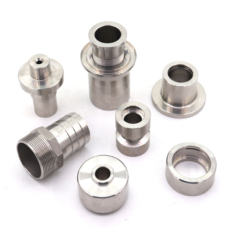 Benutzerdefinierte mechanische Teile mit hoher Präzision CNC -Bearbeitung Edelstahl CNC -Drehungsteile