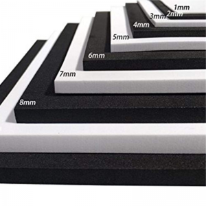 Heißverkäufliche kundenspezifische schwarze EVA-Schaumblätter gute Qualität schocksicher Anti-Skid-Dichtung umweltfreundlich geschmackloses EVA-Blatt