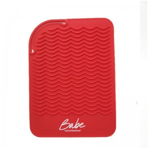 Professionelle Silikon -Hitze -resistente Styling -Station Matte für alle Haarglätter, Lockeneisen, Haarglätterpolster, flache Eisen, Haarwerkzeuge Geräte Haartrockner Salon Werkzeuge Friseur Friseur