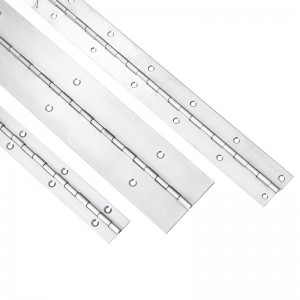 angepasstes langes Scharnier 201#304#Dicke 1,0 mm Edelstahl dicke Klavierscharnier -Scharnierstallschrank Klavierscharnier