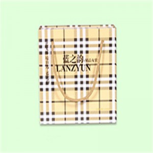 Streifenkarche Papiertüte