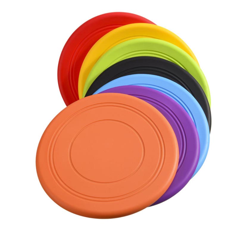 Hund Silikon Frisbee Welpen Flugmaschine Spielzeug Weiche Schwimmscheibe Haustier Reaktion Training Interaktiver Spielzeug Haustier Outdoor Sports Spielzeug, Umweltgesundheit Silikonmaterial