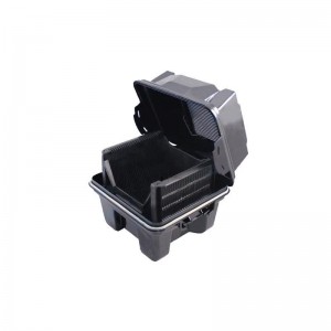 Peek Wafer Box Open Die Injektionsformung Hersteller Custom Wafer Basket FOUP