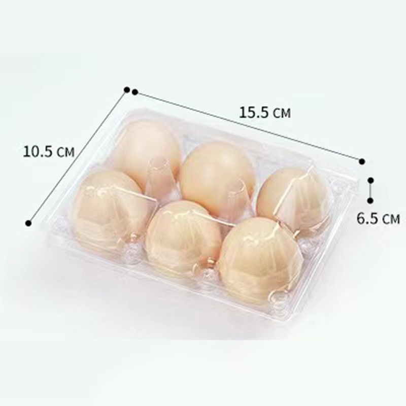 Eierschale 155*105*65 mm 6 Rillen
