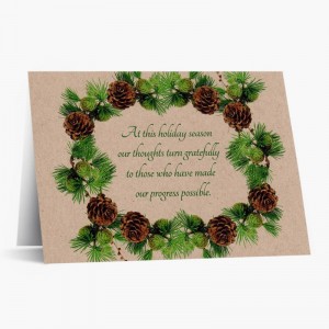 Braune Papier -Tag -Karte