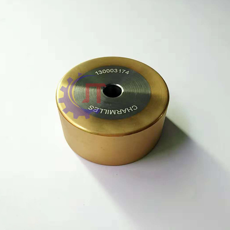 130003173 200543799 543.799 100449329 Drahtantriebswalze mit Rille Upper OD50 x ID8 x H24mm