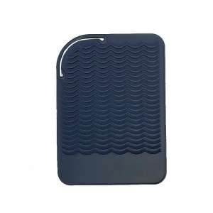 Hitzebeständiges Pads Curling Eisen-Werkzeughalter Haarglätter Fahrt Trage Silikonkissen leicht zu reinigen haltbar