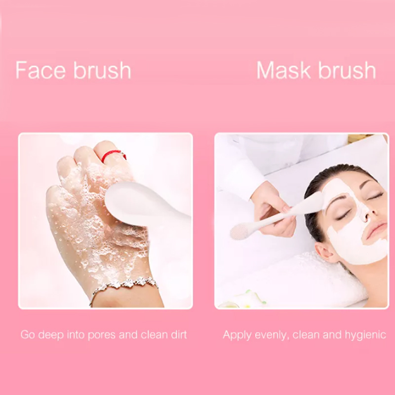 Mask -Anwendungswerkzeuge - Silikonmaskenpinsel -Applikator und Massagespatel für Ton-, Creme-, Gel- und Schlammmasken - Schönheitswerkzeuge Geschenke