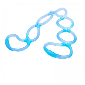 Widerstandsband, Arm Rücken Schulterübung elastisches Seil Elastisches Fitnessband, Fuß, Bein, Handwachs, für Yoga -Pilates, die Physiotherapie dehnen, zu Hause Fitnessstudio -Übung