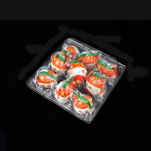 Enteneischale 185*180*75 mm 9 Rillen