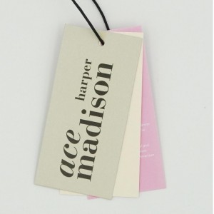 Hangtag Spezifischer Druck