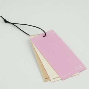 Hangtag Spezifischer Druck