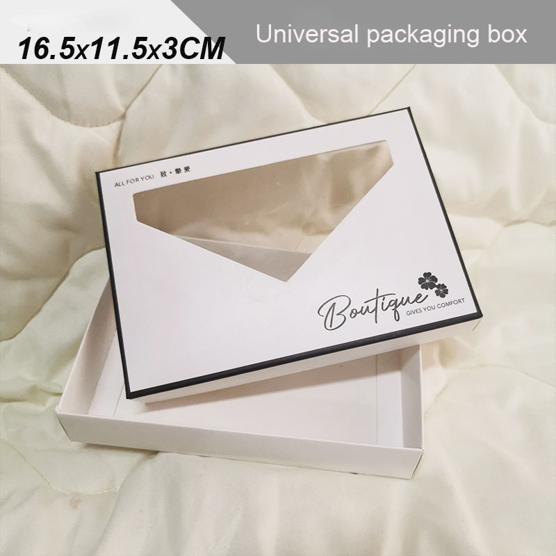 Benutzerdefinierte Fenster Papier Geschenkbox