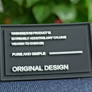 PVC-umweltfreundliche weiche Silikon-Messemarke