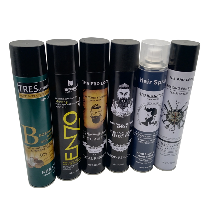 Fabrik -Aerosol Strong Hold Styling Haartexturspray