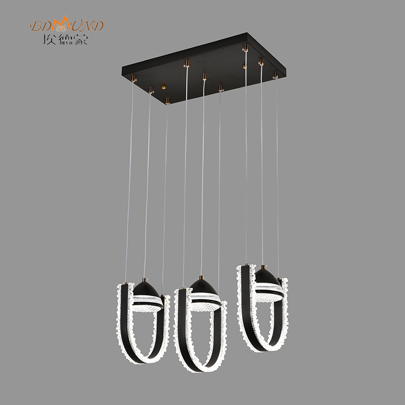 L8036 Bk LED Pedant Light-3 Farben