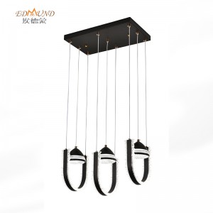 L8036 Bk LED Pedant Light-3 Farben