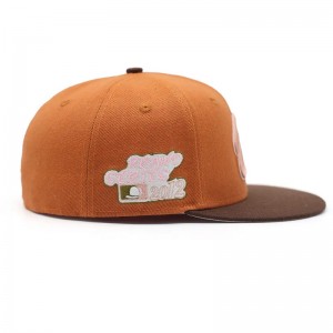 OEM/ODM 6 Panel benutzerdefinierte Stick -Logo ausgestattete Kappen Hüte