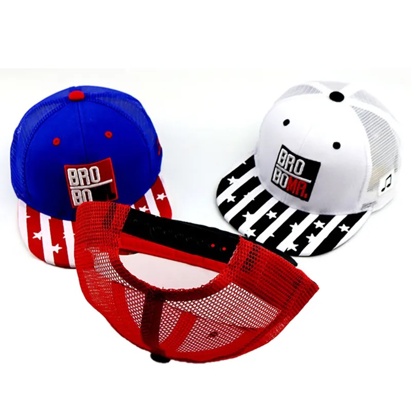 Benutzerdefinierte 3D -Stickerei Gorras Casquette de Hip Hop Sports Caps Baseball Hat Neue Vintage Cap Ära Ein Rahmengitter Snapback Cap