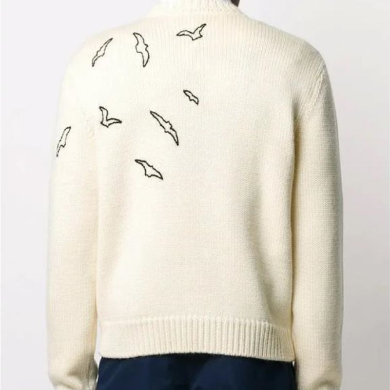 OEM Winter Jacquard Wool Pullover Männer Pullover Strickpullover