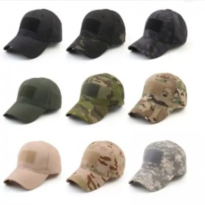 Großhandel DIY Design Haken und Schleife Patch Camouflaged Camo Cap Hut
