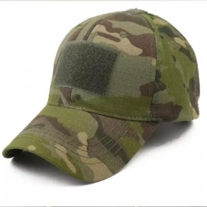 Großhandel DIY Design Haken und Schleife Patch Camouflaged Camo Cap Hut
