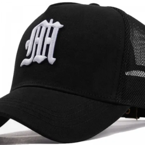 Custom Ihre eigenen Logo -Werbemänner von 5 Panel Mesh Snapback Trucker Hut Cap Custom Sticker Trucker Baseball Cap Trucker Hut